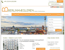 Tablet Screenshot of berlinmaegleren.no