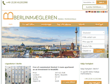 Tablet Screenshot of berlinmaegleren.se